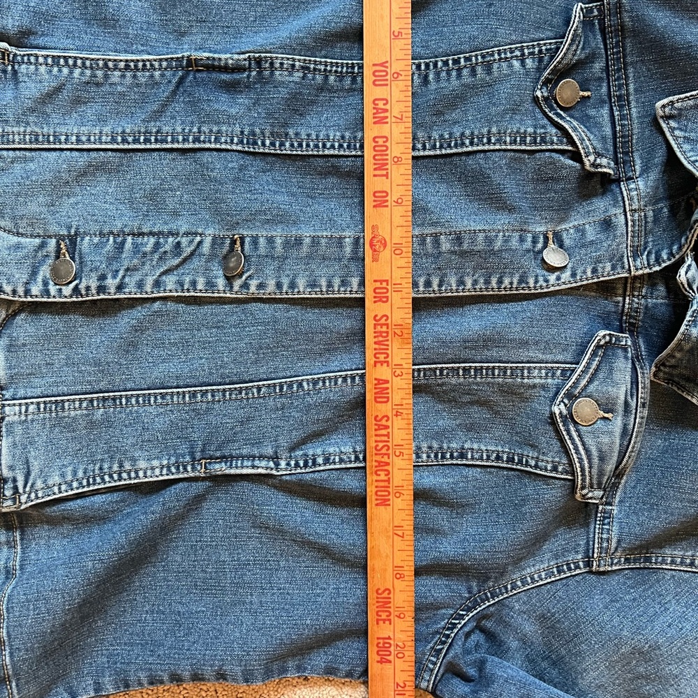 Charterclub Jean Shop Women’s PXL denim jacket - Picture 6 of 8